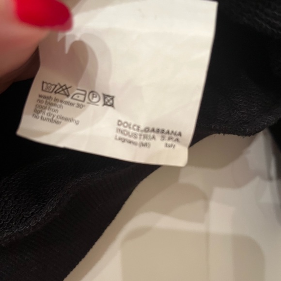 Dolce and Gabbana Mickey Mouse Rhinestone Sweatshirt - Picture 9 of 9